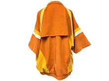 Load image into Gallery viewer, KITH キース コーデュロイ ハーフジップ 半袖トラックジャケット SS2022 RN140659 オレンジ コーデュロイ サイズXL 美品 中古 4b007041