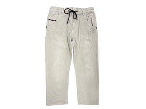 DIESEL ディーゼル RN93243 CA25594 ヴィンテージパンツ ストレッチ素材 グレー コットン プレス加工 サイズ32 美品 中古 4b007042