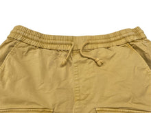 Load image into Gallery viewer, KITH キス ショートパンツ SS2022 イエロー コットンショーツ ハーフパンツ ロゴ刺繍 RN140659 KHM060132 サイズM 美品 中古 4b007044