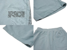 Load image into Gallery viewer, HELMUT LANG ヘルムート ラング Sweat short pants スウェット ショートパンツ ブルー 美品 中古 4b007053