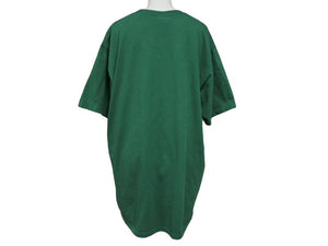 Supreme シュプリーム FUK DAT グラフィックデザイン半袖Ｔシャツ グリーン コットン サイズL 美品 中古 4b007054