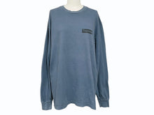 Load image into Gallery viewer, Supreme シュプリーム Small Logo Long Tee ロゴプリント ロングティーシャツ RN101837 ネイビー コットン サイズM 良品 中古 4b007057