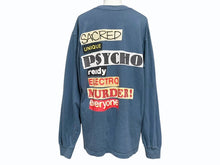 Load image into Gallery viewer, Supreme シュプリーム Small Logo Long Tee ロゴプリント ロングティーシャツ RN101837 ネイビー コットン サイズM 良品 中古 4b007057