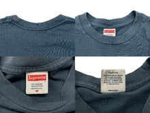 Load image into Gallery viewer, Supreme シュプリーム Small Logo Long Tee ロゴプリント ロングティーシャツ RN101837 ネイビー コットン サイズM 良品 中古 4b007057