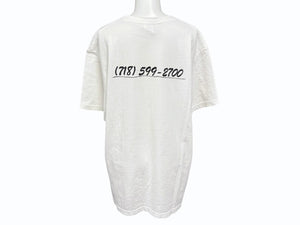 Supreme シュプリーム 17AW Box Logo Tee ボックスロゴ 半袖Tシャツ サイズM ホワイト Brooklyn Open記念 美品 中古 4b007058