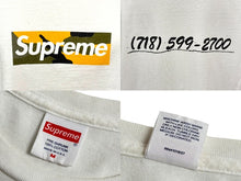 Load image into Gallery viewer, Supreme シュプリーム 17AW Box Logo Tee ボックスロゴ 半袖Tシャツ サイズM ホワイト Brooklyn Open記念 美品 中古 4b007058
