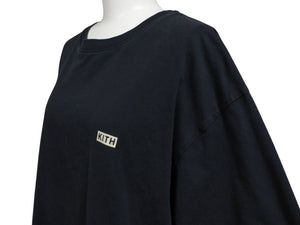 KITH キース ミニボックスロゴ Mini Box Logo 半袖Ｔシャツ ブラック RN140659 サイズL コットン 美品 中古 4b007059
