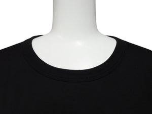 DOLCE&GABBANA ドルチェ&ガッバーナ 半袖 クルーネック Tシャツ ロゴプレート G8HLOT ブラック 黒 美品 中古 4b007060