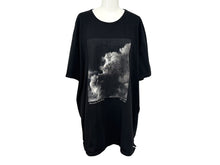 Load image into Gallery viewer, Alexander McQueen アレキサンダーマックイーン クラウドグラフィックプリント 半袖Ｔシャツ ブラック XL 704968 良品 中古 4b007061