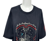 Load image into Gallery viewer, Givenchy ジバンシー 半袖Ｔシャツ BM70FT3002 ブラック コットン バックプリント サイズM 美品 中古 4b007062