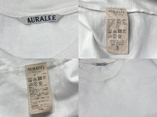 Load image into Gallery viewer, AURALEE オーラリー STAND-UP TEE スタンドアップTシャツ ポケット 半袖 ショートスリーブ 3 A23ST01SU 美品 中古 4b007063