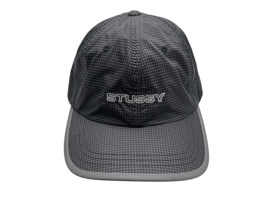stussy ナイロン　キャップ　チェック柄 STUSSY ステューシー 軽量ナイロンキャップ チェック柄