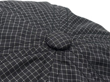 画像をギャラリービューアに読み込む, STUSSY ステューシー 軽量ナイロンキャップ チェック柄 ダークグレー ナイロン ポリエステル 美品 中古 4b007068