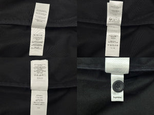 SUPREME シュプリーム x toy machine コラボ HARRINGTON JACKET ハリントンジャケット L ブラック 黒 美品 中古 4b007076