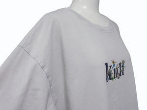 KITH キース 22ss Jacobean Serif Logo Vintage Tシャツ L コットン グレー 22-071-060-0005-1-0 中古 4b007080