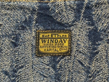 Load image into Gallery viewer, 極美品 KAPITAL キャピタル 24AW Magpie Denim W Knee Easy Baggy Pants マグパイ フェザーダブルニーイージーバギーパンツ K2403LP014 中古 4b007081