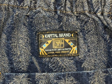 Load image into Gallery viewer, 極美品 KAPITAL キャピタル 24AW Magpie Denim W Knee Easy Baggy Pants マグパイ フェザーダブルニーイージーバギーパンツ K2403LP014 中古 4b007081