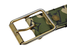 Load image into Gallery viewer, LOUIS VUITTON ルイヴィトン ベルト サンチュール モノグラモフラージュ 村上隆 サイズ90 M9646U ゴールド金具 美品 中古 4b007085