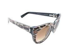 Load image into Gallery viewer, CHROME HEARTS クロムハーツ LUNCHFUCKS ランチファックス サングラス アイウェア サイズ54□18-137 レオパード柄 美品 中古 4b007086