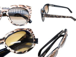 CHROME HEARTS クロムハーツ LUNCHFUCKS ランチファックス サングラス アイウェア サイズ54□18-137 レオパード柄 美品 中古 4b007086