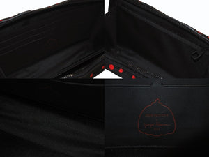 新品同様 LOUIS VUITTON ルイヴィトン M81905 モノグラム ソフトトランク ドット 草間彌生 ブラック レザー 中古 4b007092