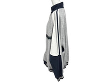 画像をギャラリービューアに読み込む, ROCAWEAR ロカウェア レアモデル ロゴプリント トラックジャケット パーカー グレー ネイビー コットン サイズXL 美品 中古 4b007105