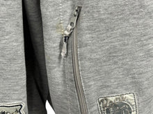 画像をギャラリービューアに読み込む, ROCAWEAR ロカウェア レアモデル ロゴプリント トラックジャケット パーカー グレー ネイビー コットン サイズXL 美品 中古 4b007105