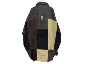 [USED/中古]pellepelle ペレペレ ジャケット マルチカラー コットン デニム XXXL Aランク 中古 4b007109