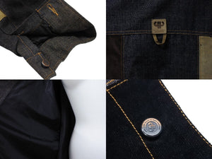 [USED/中古]pellepelle ペレペレ ジャケット マルチカラー コットン デニム XXXL Aランク 中古 4b007109