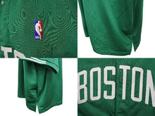 Load image into Gallery viewer, BOSTON CELTICS ボストンセルティックス Shooting Shirt シューティングジャージ グリーン 緑 美品 中古 4b007127