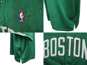 BOSTON CELTICS ボストンセルティックス Shooting Shirt シューティングジャージ グリーン 緑 美品 中古 4b007127