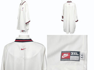 Nike ナイキ ポートランドトレイルブレイザーズ バスケットボール シューティングシャツ ブラック レッド 中古 4b007129