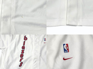 Nike ナイキ ポートランドトレイルブレイザーズ バスケットボール シューティングシャツ ブラック レッド 中古 4b007129