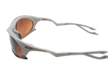 Load image into Gallery viewer, OAKLEY オークリーPlantaris プランタリス サングラス アイウェア グレー サイズ 63◻︎19 126 アメリカ製 美品 中古 4b007130