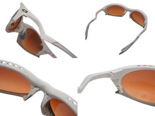 Load image into Gallery viewer, OAKLEY オークリーPlantaris プランタリス サングラス アイウェア グレー サイズ 63◻︎19 126 アメリカ製 美品 中古 4b007130
