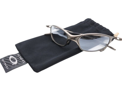 OAKLEY オークリー X-METAL JULIET ジュリエット サングラス メタルフレーム TITANIUM チタン シルバー 美品 中古 4b007132