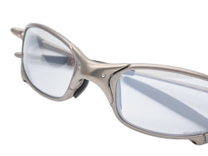 OAKLEY オークリー X-METAL JULIET ジュリエット サングラス メタルフレーム TITANIUM チタン シルバー 美品 中古 4b007132