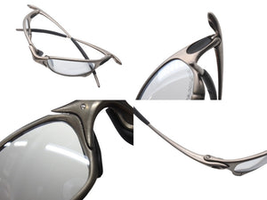 OAKLEY オークリー X-METAL JULIET ジュリエット サングラス メタルフレーム TITANIUM チタン シルバー 美品 中古 4b007132