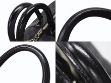 Load image into Gallery viewer, LOUISVUITTON ルイヴィトン キーポルバンドリエール45 ボストンバッグ N41418 ダミエグラフィット ブラック 美品 中古 4b007136