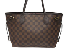 Load image into Gallery viewer, 極美品 LOUIS VUITTON ルイヴィトン ネヴァーフルPM トートバッグ N51109 ダミエキャンバス ブラウン ゴールド金具 中古 4b007141