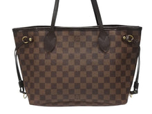Load image into Gallery viewer, 極美品 LOUIS VUITTON ルイヴィトン ネヴァーフルPM トートバッグ N51109 ダミエキャンバス ブラウン ゴールド金具 中古 4b007141