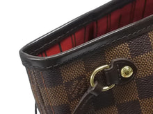 Load image into Gallery viewer, 極美品 LOUIS VUITTON ルイヴィトン ネヴァーフルPM トートバッグ N51109 ダミエキャンバス ブラウン ゴールド金具 中古 4b007141