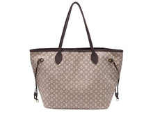 Load image into Gallery viewer, LOUIS VUITTON ルイヴィトン モノグラム イディール ネヴァーフルMM セピア トートバッグ M40515 ゴールド金具 美品 中古 4b007148