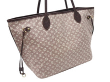 Load image into Gallery viewer, LOUIS VUITTON ルイヴィトン モノグラム イディール ネヴァーフルMM セピア トートバッグ M40515 ゴールド金具 美品 中古 4b007148