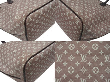 Load image into Gallery viewer, LOUIS VUITTON ルイヴィトン モノグラム イディール ネヴァーフルMM セピア トートバッグ M40515 ゴールド金具 美品 中古 4b007148