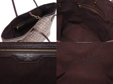 Load image into Gallery viewer, LOUIS VUITTON ルイヴィトン モノグラム イディール ネヴァーフルMM セピア トートバッグ M40515 ゴールド金具 美品 中古 4b007148
