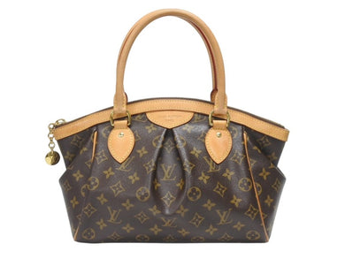 LOUIS VUITTON ルイヴィトン ティボリPM モノグラム ハンドバッグ M40143 AH1102 ブラウン ベージュ 美品 中古 4b007159