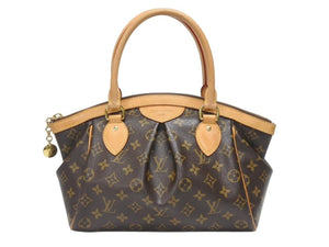 LOUIS VUITTON ルイヴィトン ティボリPM モノグラム ハンドバッグ M40143 AH1102 ブラウン ベージュ 美品 中古 4b007159