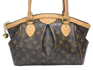 LOUIS VUITTON ルイヴィトン ティボリPM モノグラム ハンドバッグ M40143 AH1102 ブラウン ベージュ 美品 中古 4b007159