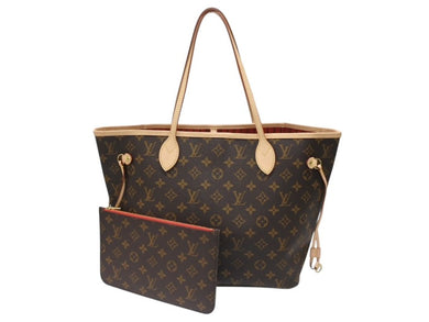 新品未使用 LOUIS VUITTON ルイヴィトン ネヴァーフルMM トートバッグ M41177 モノグラム ブラウン ゴールド金具 中古 4b007163